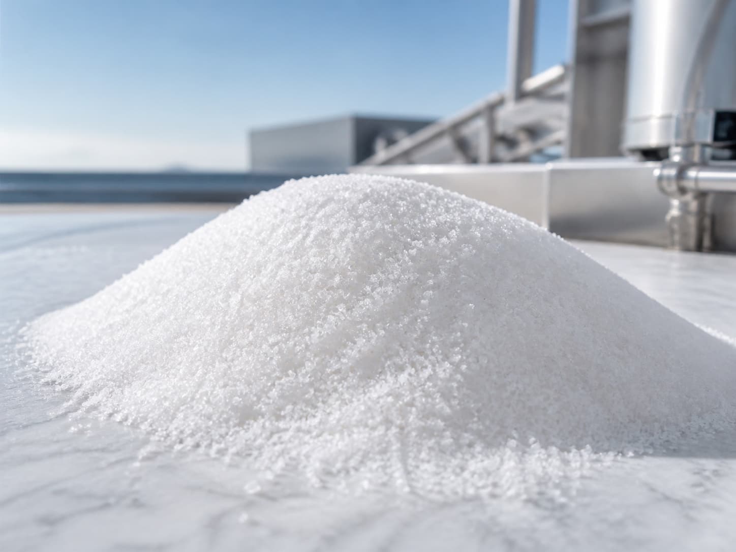 Refined salt